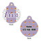 Happy Birthday Round Pet ID Tag - Large - Approval
