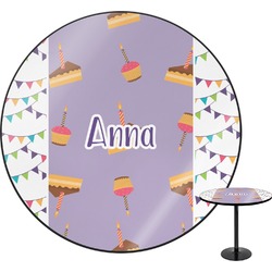 Happy Birthday Round Table - 24" (Personalized)