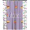 Happy Birthday Extra Long Shower Curtain - 70"x84" (Personalized)