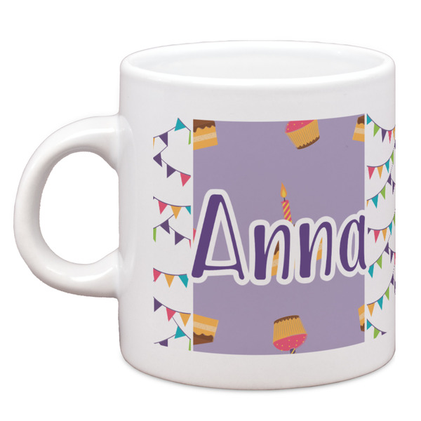 Custom Happy Birthday Espresso Cup (Personalized)