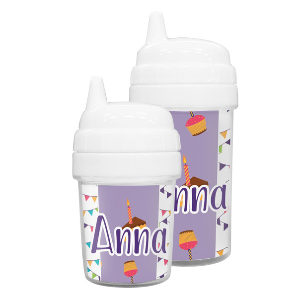 Happy Birthday Sippy Cups
