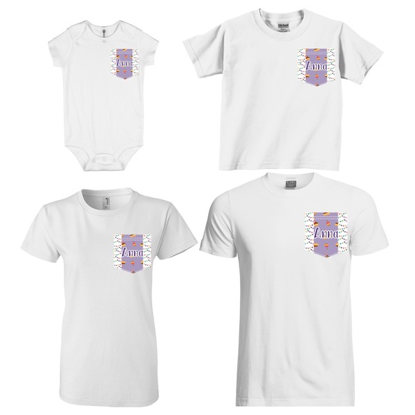 Happy Birthday Sized Pockets on Various Products