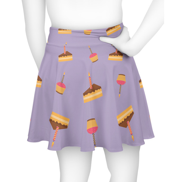 Happy Birthday Skater Skirt - Back