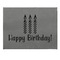 Happy Birthday Small Engraved Gift Box with Leather Lid - Approval