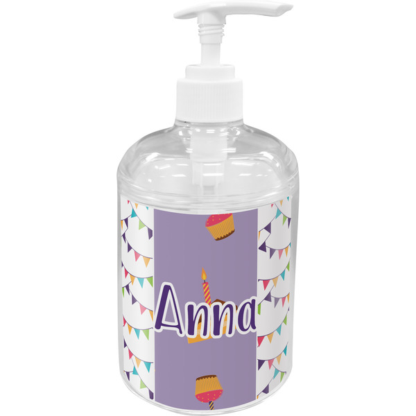 Happy Birthday Soap / Lotion Dispenser (Personalized)