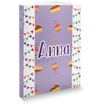 Happy Birthday Softbound Notebook - 7.25" x 10" (Personalized)