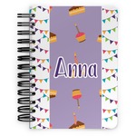 Happy Birthday Spiral Notebook - 5x7 w/ Name or Text