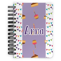 Happy Birthday Spiral Notebook - 5x7 w/ Name or Text