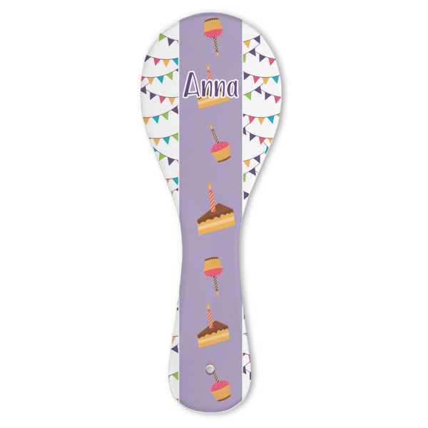 Custom Happy Birthday Ceramic Spoon Rest (Personalized)
