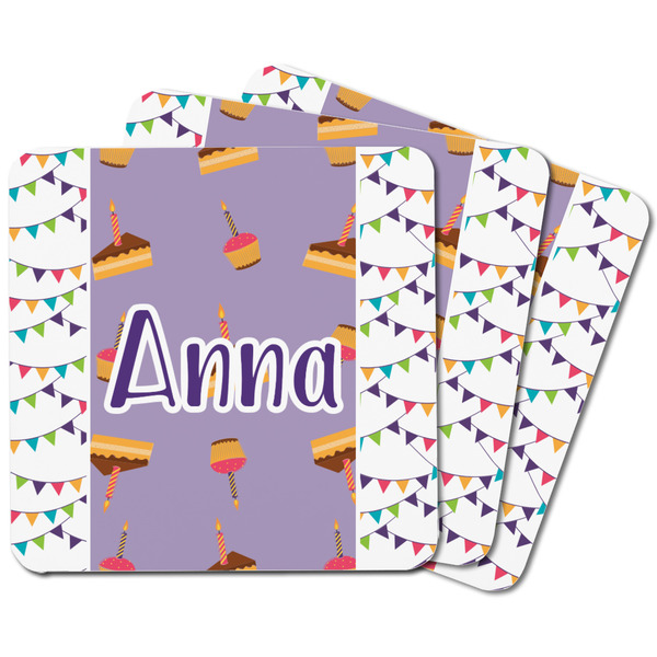 Happy Birthday Square Fridge Magnet - MAIN