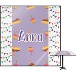 Happy Birthday Square Table Top (Personalized)