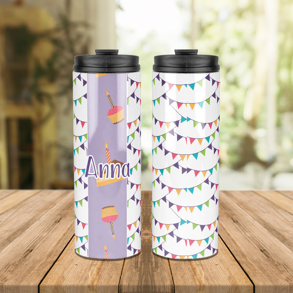 Happy Birthday Stainless Steel Tumbler - Lifestyle
