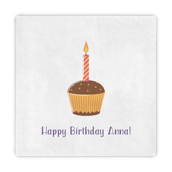 Happy Birthday Decorative Paper Napkins (Personalized)