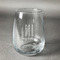 Happy Birthday Stemless Wine Glass - Front/Approval