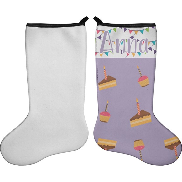 Happy Birthday Stocking - Single-Sided - Approval