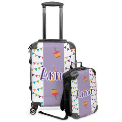 Happy Birthday Kids 2-Piece Luggage Set - Suitcase & Backpack (Personalized)