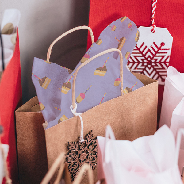 Happy Birthday Tissue Paper - In Gift Bag