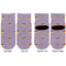 Happy Birthday Toddler Ankle Socks - Double Pair - Front and Back - Apvl