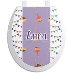 Happy Birthday Toilet Seat Decal (Personalized)
