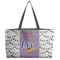 Happy Birthday Beach Totes Bag - w/ Black Handles (Personalized)