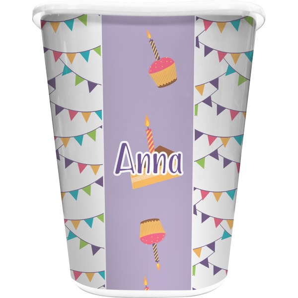Custom Happy Birthday Waste Basket (Personalized)