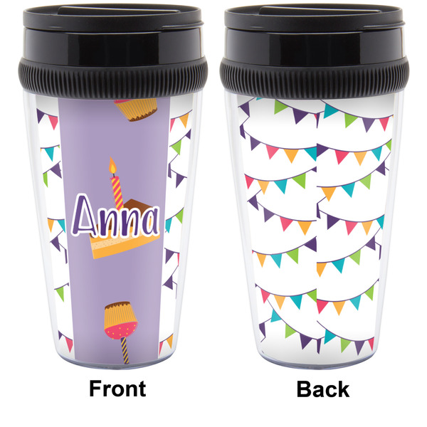Happy Birthday Travel Mug Approval (Personalized)