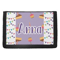 Happy Birthday Trifold Wallet (Personalized)