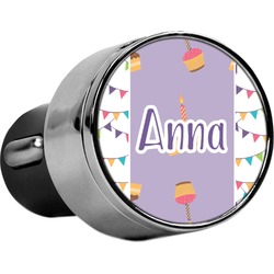 Happy Birthday USB Car Charger (Personalized)