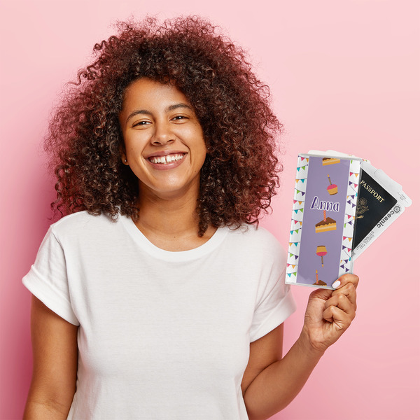 Happy Birthday Vinyl Document Holder - LIFESTYLE