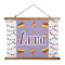 Happy Birthday Wall Hanging Tapestry - Wide (Personalized)