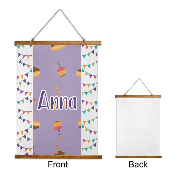 Happy Birthday Wall Hanging Tapestry - Portrait - APPROVAL