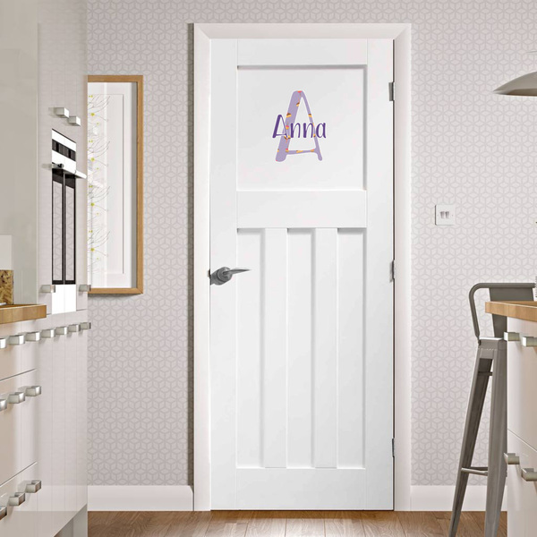 Happy Birthday Wall Name & Initial Medium on Door
