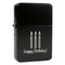 Happy Birthday Windproof Lighters - Black - Front/Main