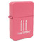 Happy Birthday Windproof Lighters - Pink - Front/Main