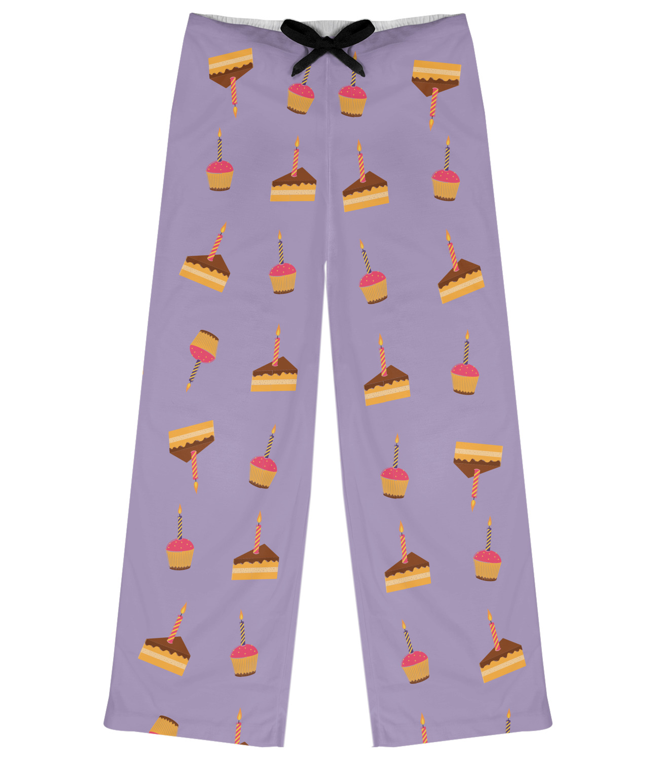 Happy Birthday Womens Pajama Pants 2XL (Personalized) YouCustomizeIt