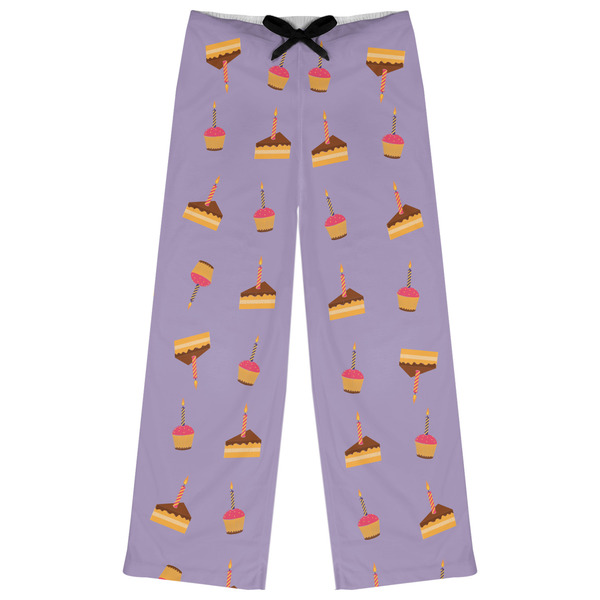 Custom Happy Birthday Womens Pajama Pants - 2XL