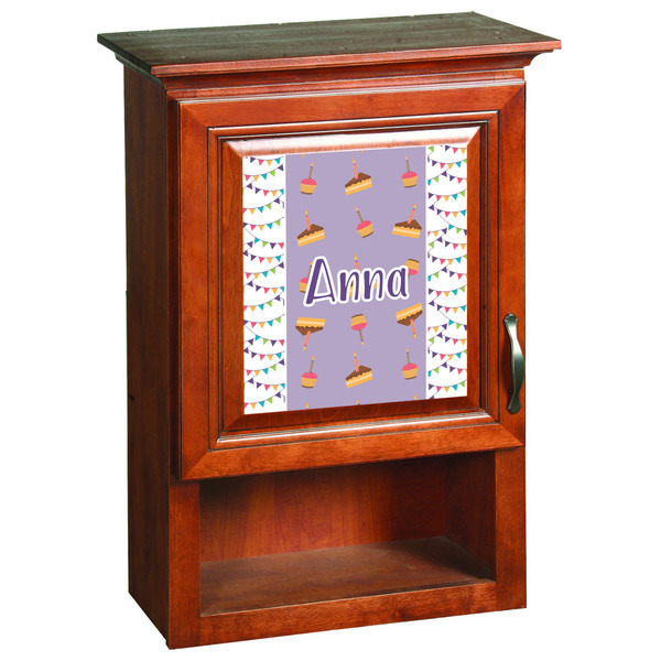 Happy Birthday Wooden Cabinet Decal (Medium)