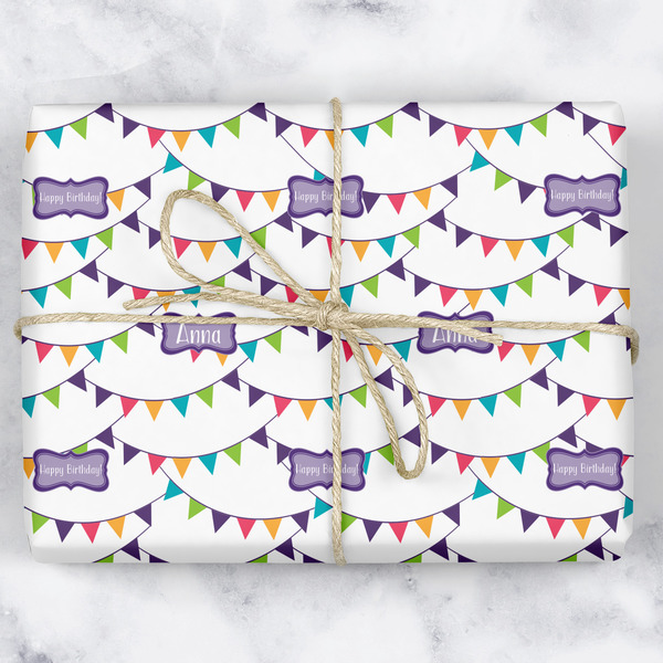 Custom Happy Birthday Wrapping Paper (Personalized)