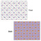 Happy Birthday Wrapping Paper Sheet - Double Sided - Front & Back