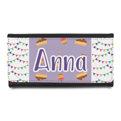 Happy Birthday Leatherette Ladies Wallet (Personalized)