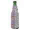 Happy Birthday Zipper Bottle Cooler - ANGLE (bottle)