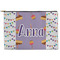 Happy Birthday Zipper Pouch - Large - 12.5"x8.5" (Personalized)