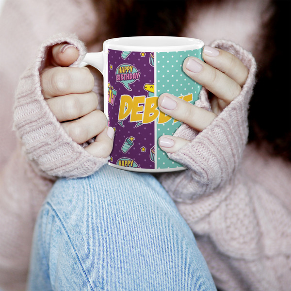 Pinata Birthday 11oz Coffee Mug - LIFESTYLE