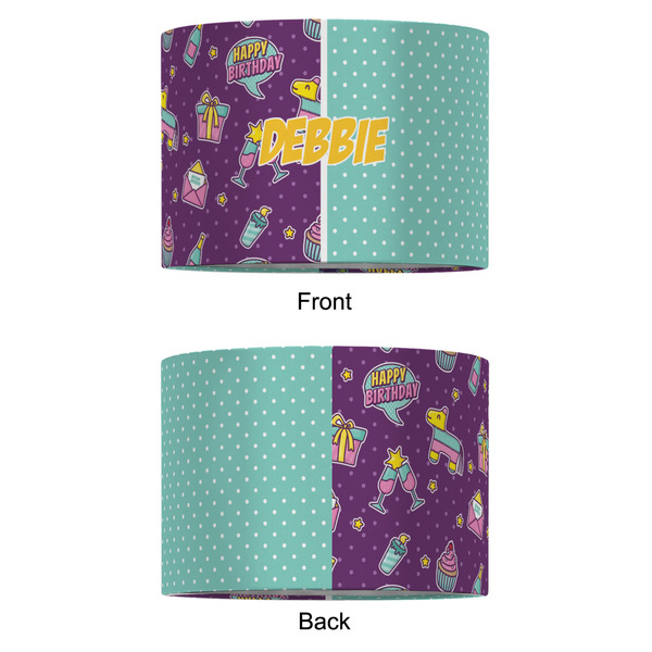 Pinata Birthday 12" Drum Lampshade - APPROVAL (Fabric)