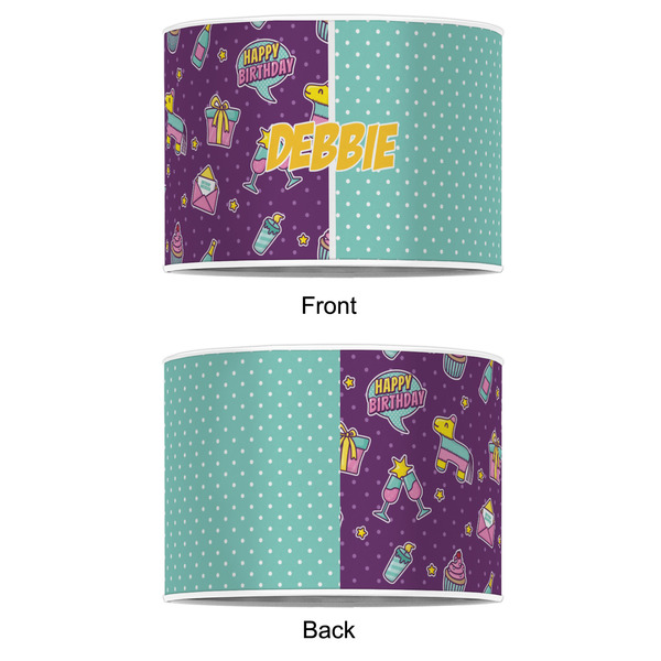 Pinata Birthday 12" Drum Lampshade - APPROVAL (Poly Film)