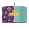 Pinata Birthday 12" Drum Pendant Lamp - Fabric (Personalized)