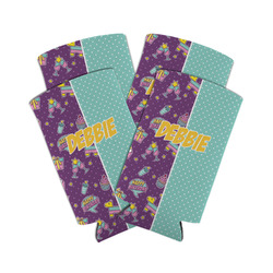 Pinata Birthday Can Cooler (tall 12 oz) - Set of 4 (Personalized)