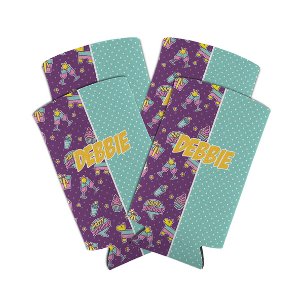 Pinata Birthday 12oz Tall Can Sleeve - Set of 4 - MAIN