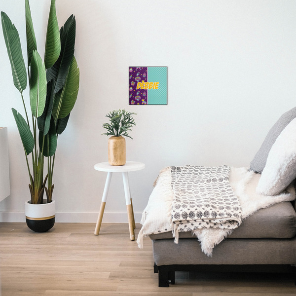 Pinata Birthday 12x12 Wood Print - In Context