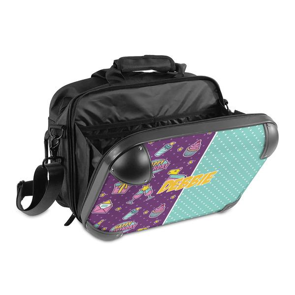 Pinata Birthday 15" Hard Shell Briefcase - Open